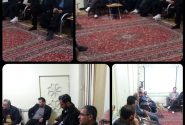 جلسه جهت هماهنگی مراسم استقبال تدفین وخاکسپاری شهید گمنام در روز شهادت حضرت زهرا(س)