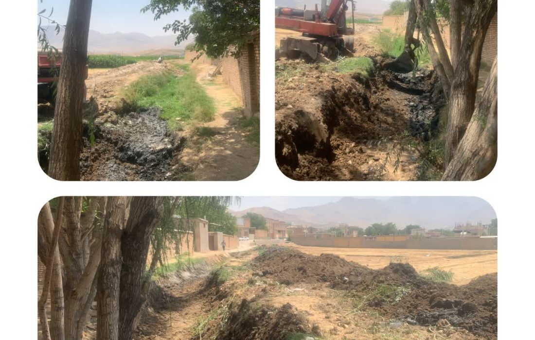 تکمیل کانال زبیدآباد شهر پردنجان
