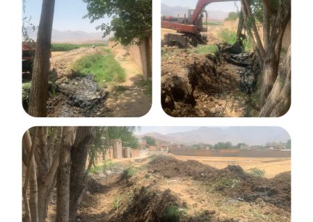 تکمیل کانال زبیدآباد شهر پردنجان