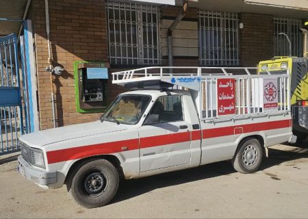 افزایش توان خدمات‌رسانی شهرداری پردنجان با تغییر کاربری یک دستگاه وانت مزدا